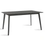 Τραπέζι Benson pakoworld MDF σε rustic grey απόχρωση 150x90x75εκ