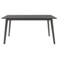 Τραπέζι Benson pakoworld MDF σε rustic grey απόχρωση 150x90x75εκ