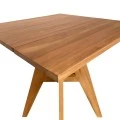 Cadrada table pakoworld teak wood in natural shade 70x70x76cm