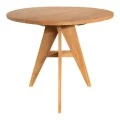 Cadrada table pakoworld teak wood in natural shade D80x76cm