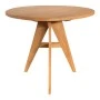 Cadrada table pakoworld teak wood in natural shade D80x76cm