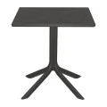 Groovy table pakoworld pp perforated anthraicte 60x60x76cm