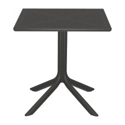 Groovy table pakoworld pp perforated anthraicte 60x60x76cm