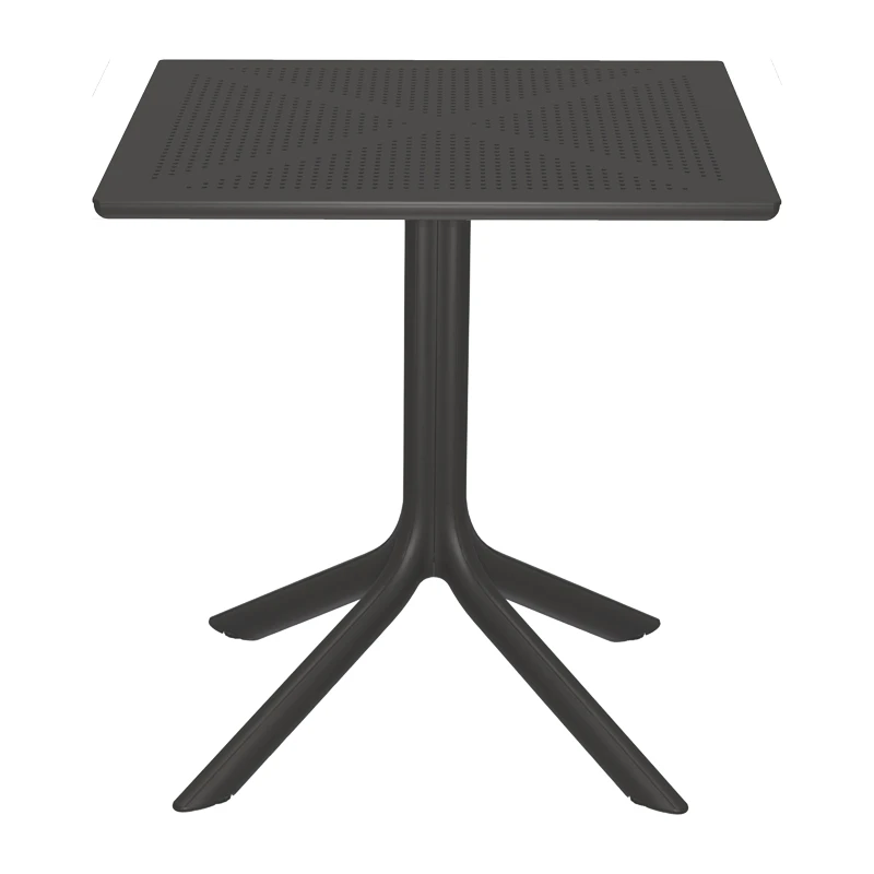 Groovy table pakoworld pp perforated anthraicte 60x60x76cm