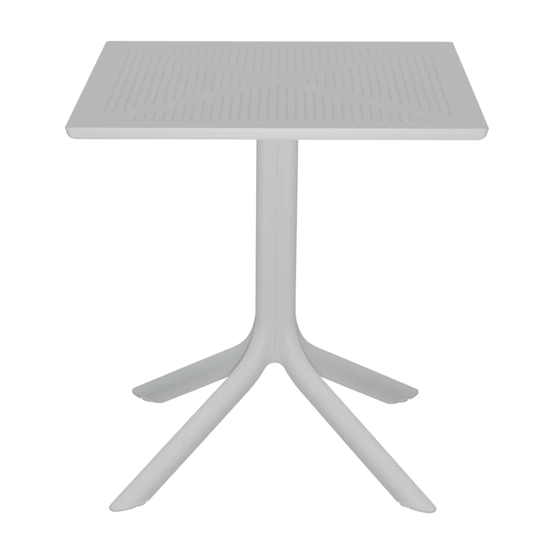 Groovy table pakoworld pp perforated white 60x60x76cm