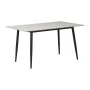 Gustas table pakoworld white marble sintered stone-black metal 140x80x76cm