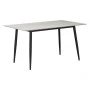Gustas table pakoworld white marble sintered stone-black metal 160x80x76cm