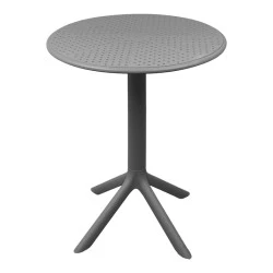 Merkon pakoworld perforated table anthracite PP D60x75cm