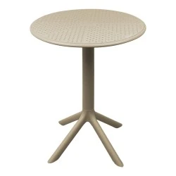 Merkon pakoworld perfarated table white PP D60x75cm