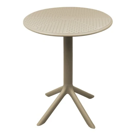 Merkon pakoworld perfarated table white PP D60x75cm