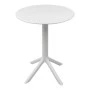 Merkon pakoworld table white perforated PP D60x75cm