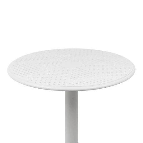 Merkon pakoworld table white perforated PP D60x75cm