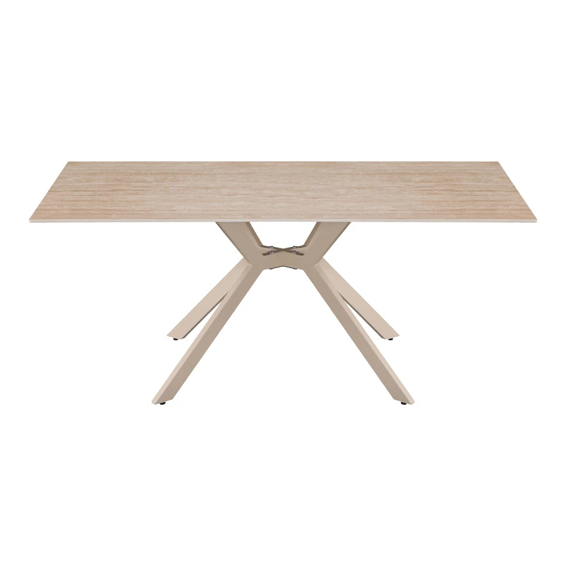Table Olven pakoworld sintered stone in travertine look 180x90x75cm