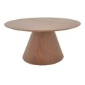 Donda pakoworld coffee table mdf-metal in walnut shade D80x40cm