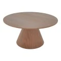 Donda pakoworld coffee table mdf-metal in walnut shade D80x40cm
