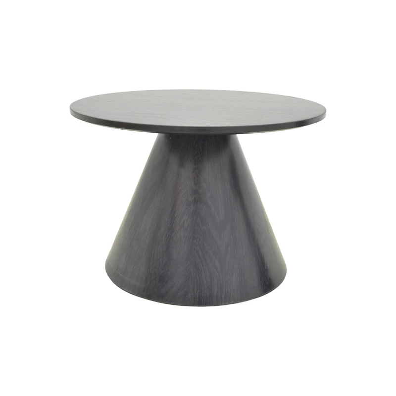 Donda pakoworld coffee table mdf-metal in black shade D60x46cm