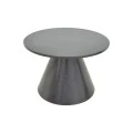 Donda pakoworld coffee table mdf-metal in black shade D60x46cm