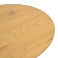 Dovel pakoworld coffee table mdf in sonoma-black metal D70x45cm