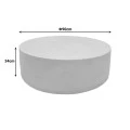 Ingendo pakoworld MGO travertine look coffee table D90x33cm
