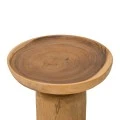 Coffee table Tobola pakoworld suar wood in natural color D60x45cm