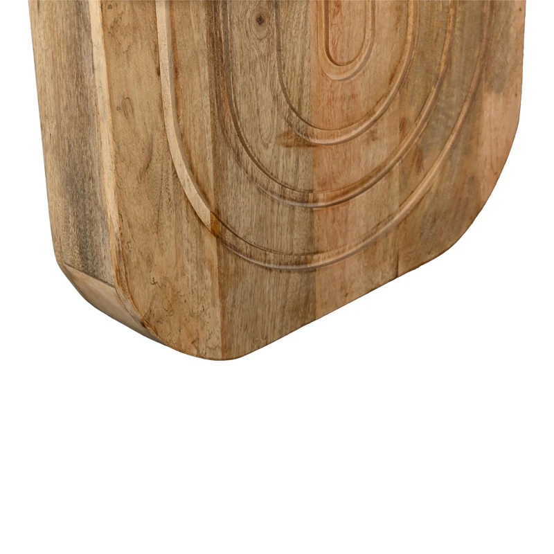 Coffee table Kane pakoworld solid acacia wood in natural color 110x72x38cm