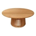 Kenda I pakoworld mindi coffee table, natural wood, D100x45cm