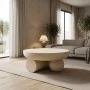 Coffee table Mikawa pakoworld MGO cream D70x34cm
