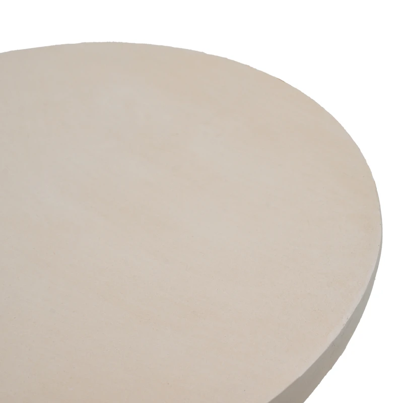 Coffee table Mikawa pakoworld MGO cream D70x34cm