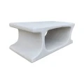 Τραπέζι σαλονιού Nafel pakoworld mdf λευκό 120x60x45εκ