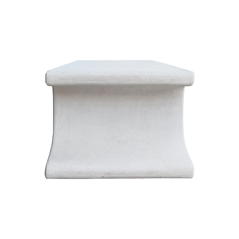 Τραπέζι σαλονιού Nafel pakoworld mdf λευκό 120x60x45εκ