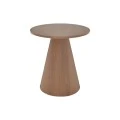 Donda pakoworld mdf-metal coffee table set of 2 walnut