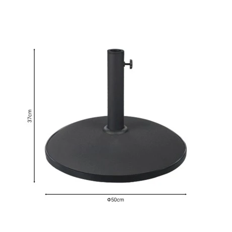 Cement grey ubrella base Elfie pakoworld 25kg D50cm
