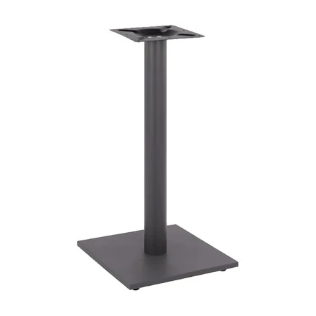 Batan pakoworld metal bar table base in black shade 40x40x94cm