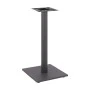 Batan pakoworld metal bar table base in black shade 40x40x94cm