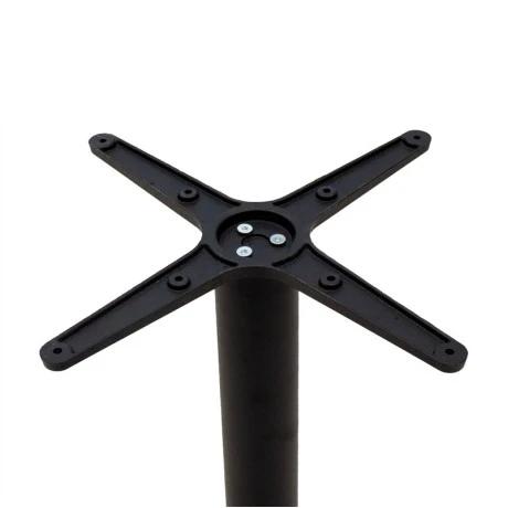 Table base bar Ntona pakoworld metal black 62x62x108cm