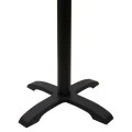 Table base bar Ntona pakoworld metal black 62x62x108cm