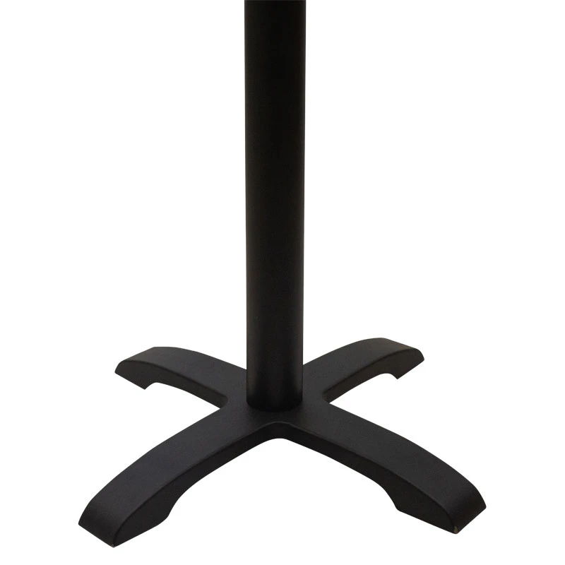 Table base bar Ntona pakoworld metal black 62x62x108cm