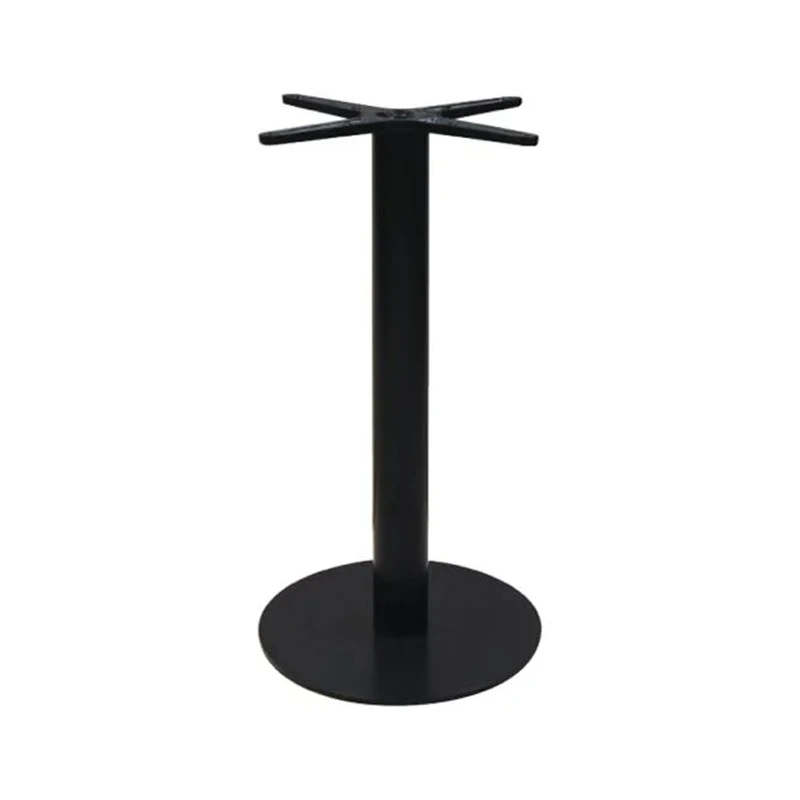 Stada pakoworld metal table base in black shade 40x40x108cm