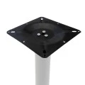Table base bar Staid  pakoworld metal white-black 40x40x94cm