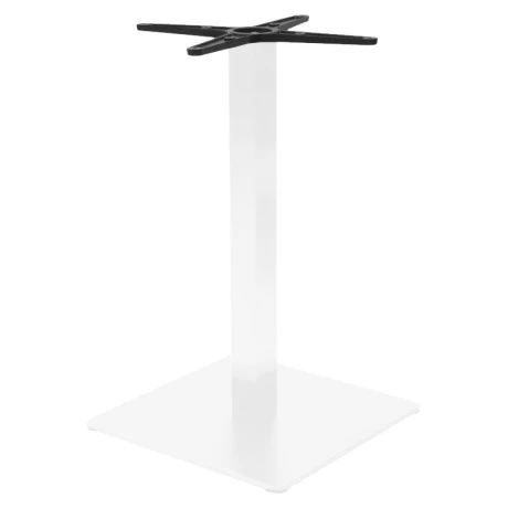 Table base bar Stofan pakowolrd metal white-black 45x45x108cm