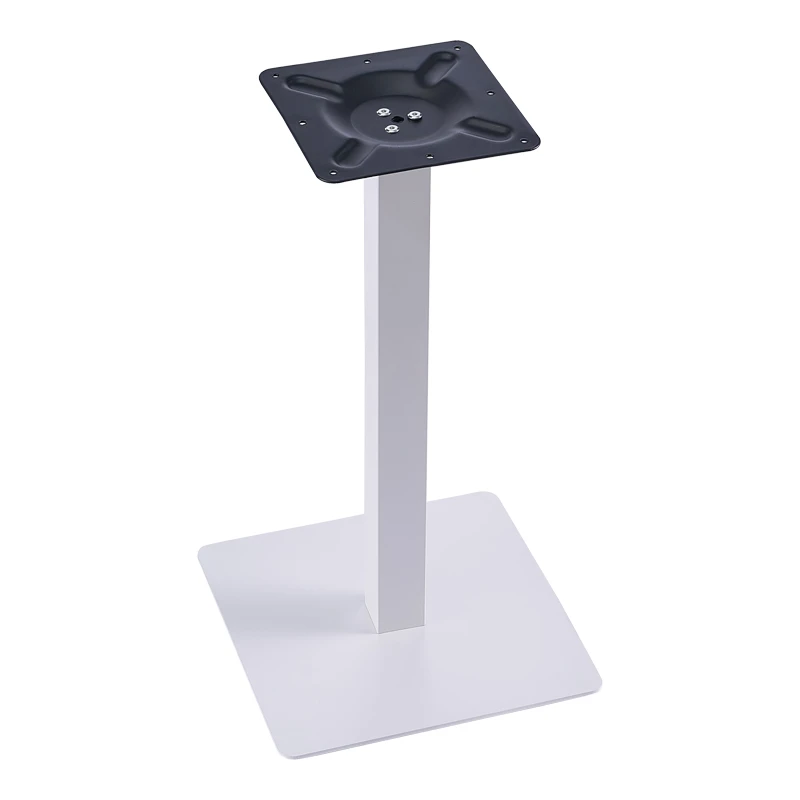 Batan I pakoworld metal table base white 40x40x72cm