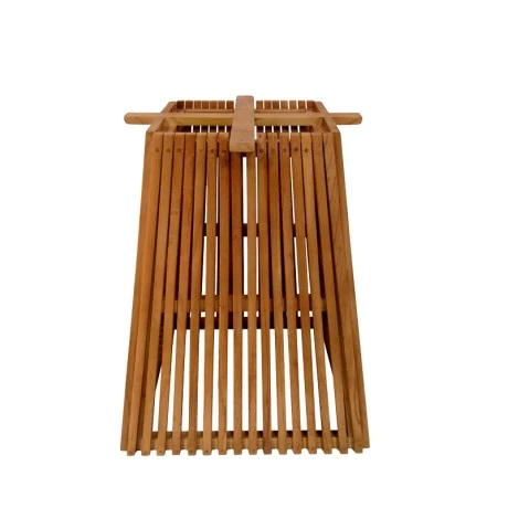 Indoor table base Darius pakoworld mindi wood in natural shade 60x60x75cm