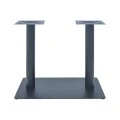 Givosa pakoworld metal table base in black shade 70x40x72cm