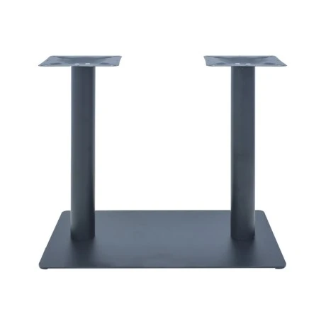 Givosa pakoworld metal table base in black shade 70x40x72cm