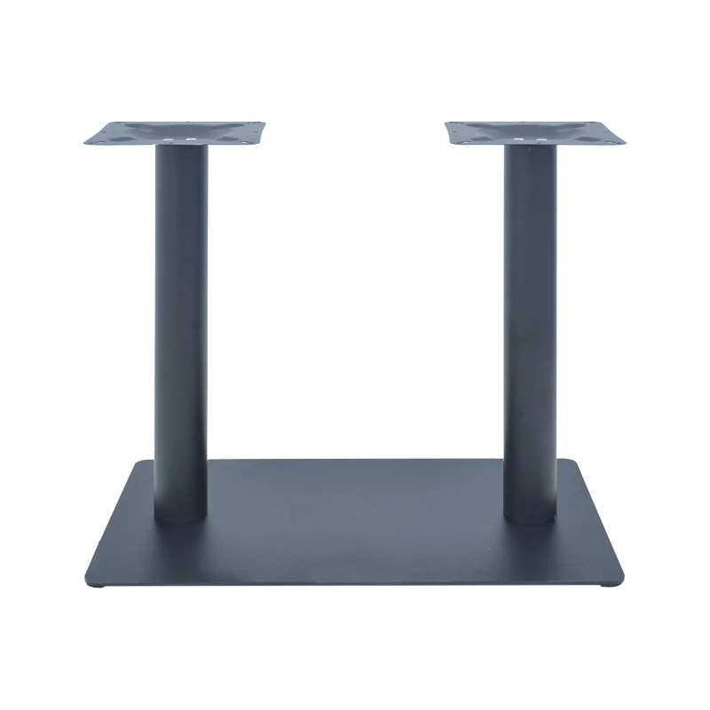 Givosa pakoworld metal table base in black shade 70x40x72cm
