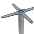 Table bar base medium height Greet pakoworld alouminium three-night 59x59x94cm