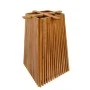 Bar table base Darius pakoworld mindi wood in natural shade 60x60x90cm