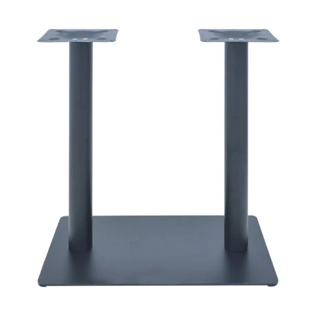 Givosa pakoworld metal bar table base in black shade 73x40x108cm