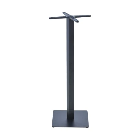 Stada pakoworld metal table bar base in black shade 40x40x108cm