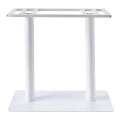 Soign pakoworld metal table base white 80x40x72cm